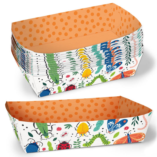Buggin' Out Paper Food Trays