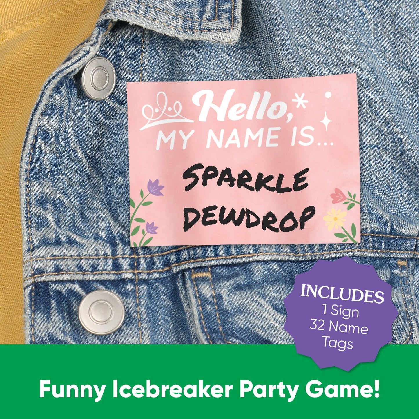 Princess What's Your Name Party Game