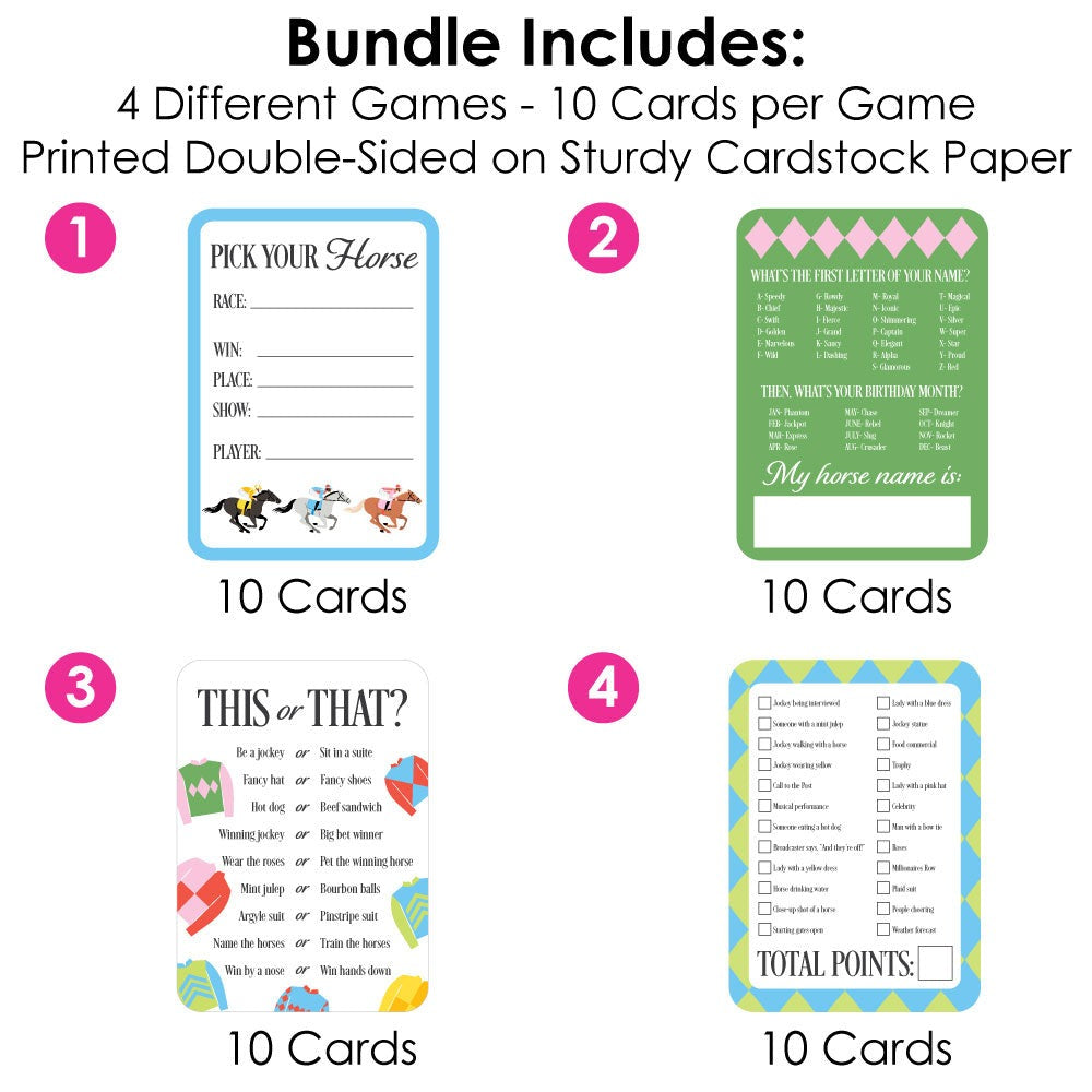 Derby Horse Race Gamerific Bundle