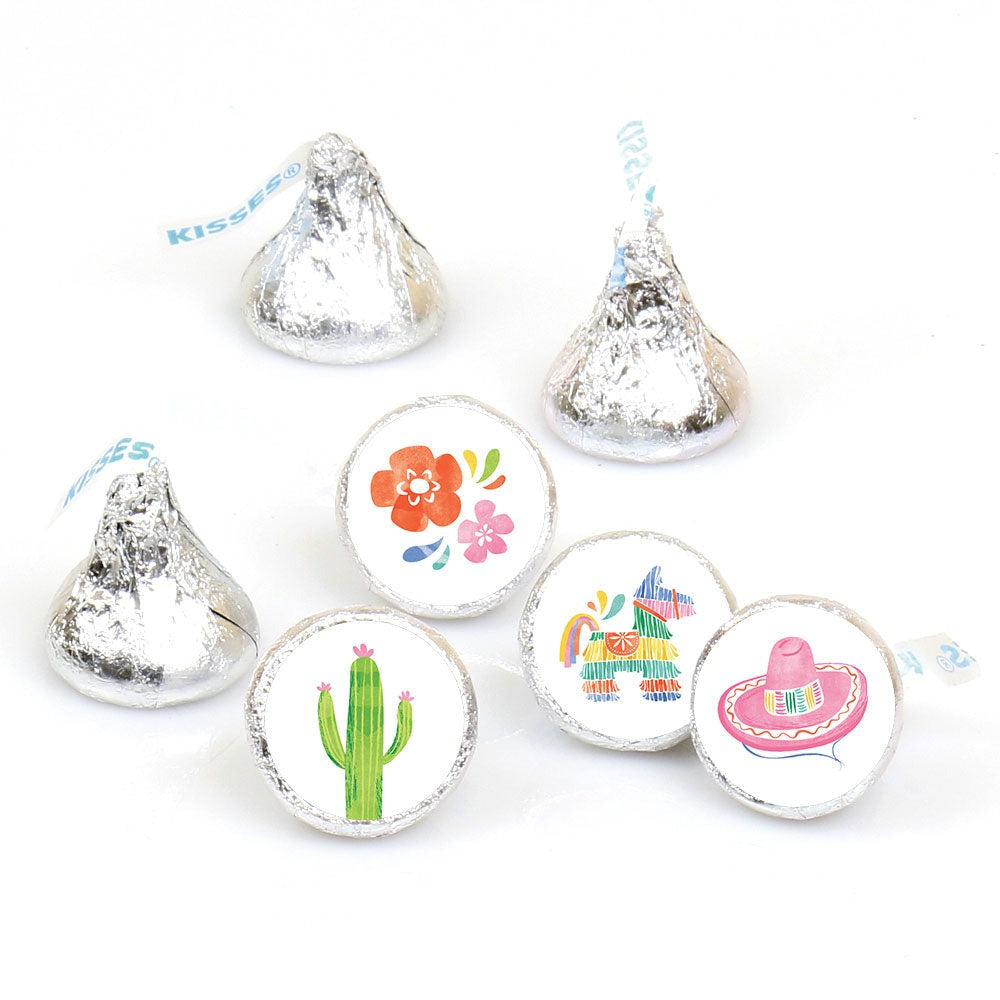 Fiesta Candy Stickers - 1 Sheet of 108