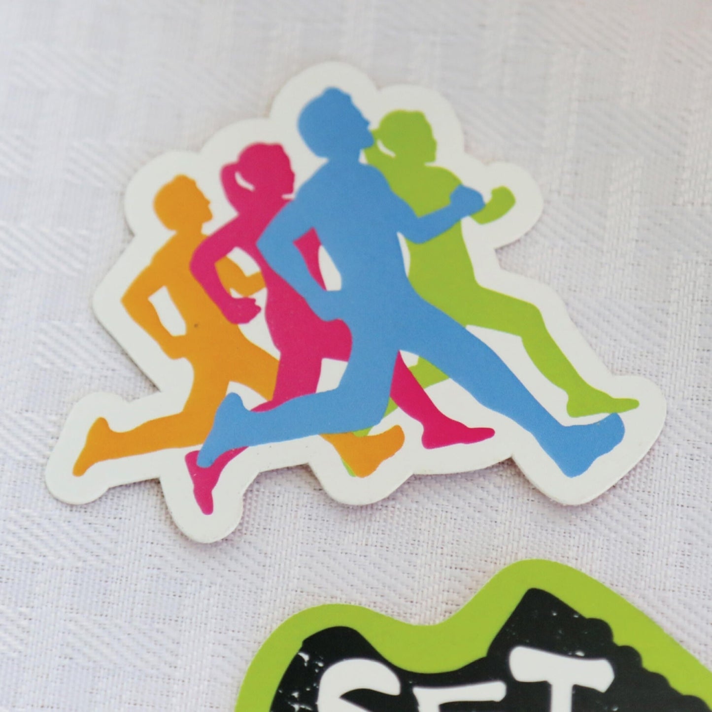 Set The Pace - Running - DIY Shaped Track, Cross Country or Marathon Cut-Outs - 24 ct