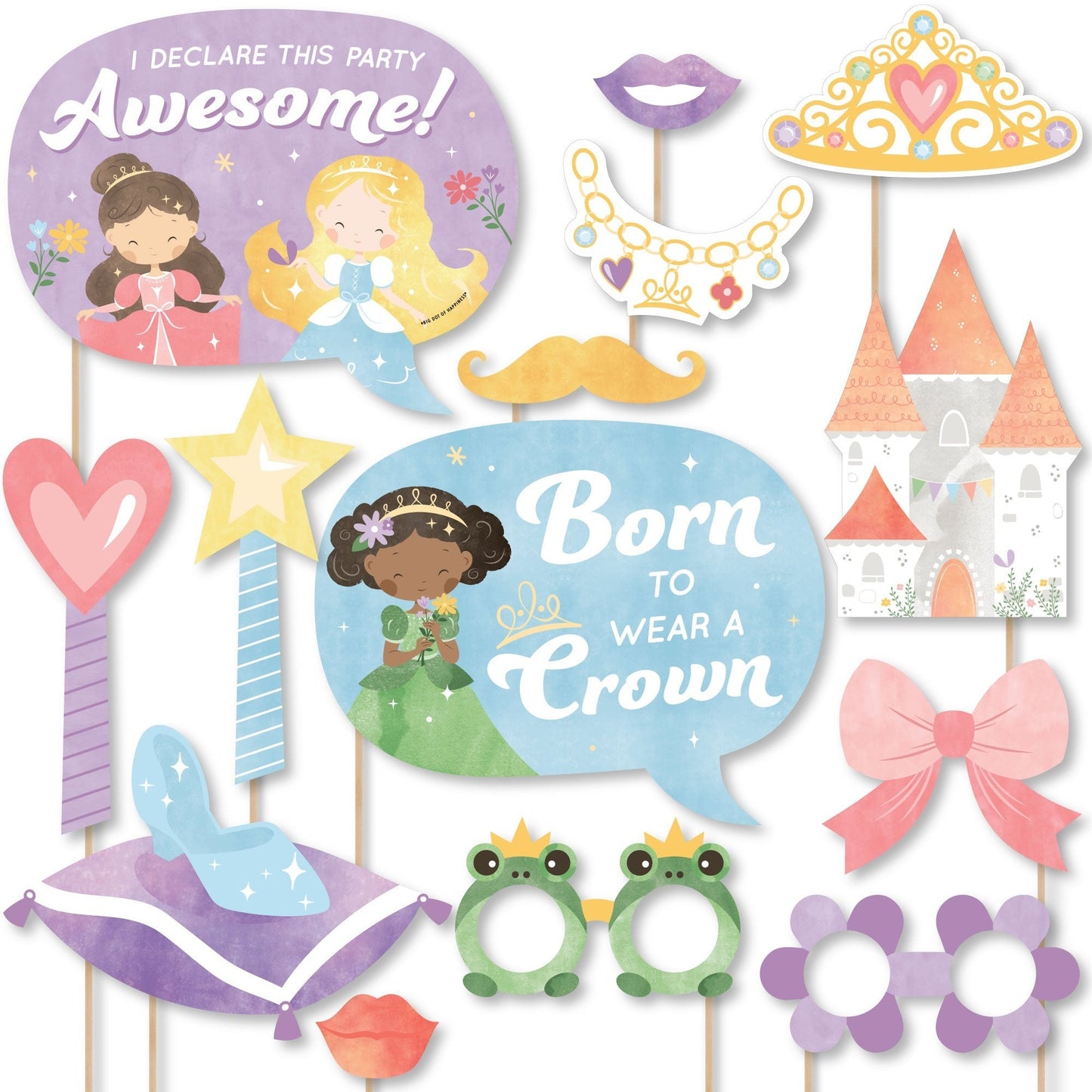 Princess Photo Props - 20 Ct