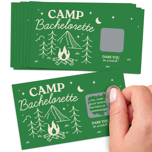 Camp Bach Dare Scratch Off Card Game - 22 Ct