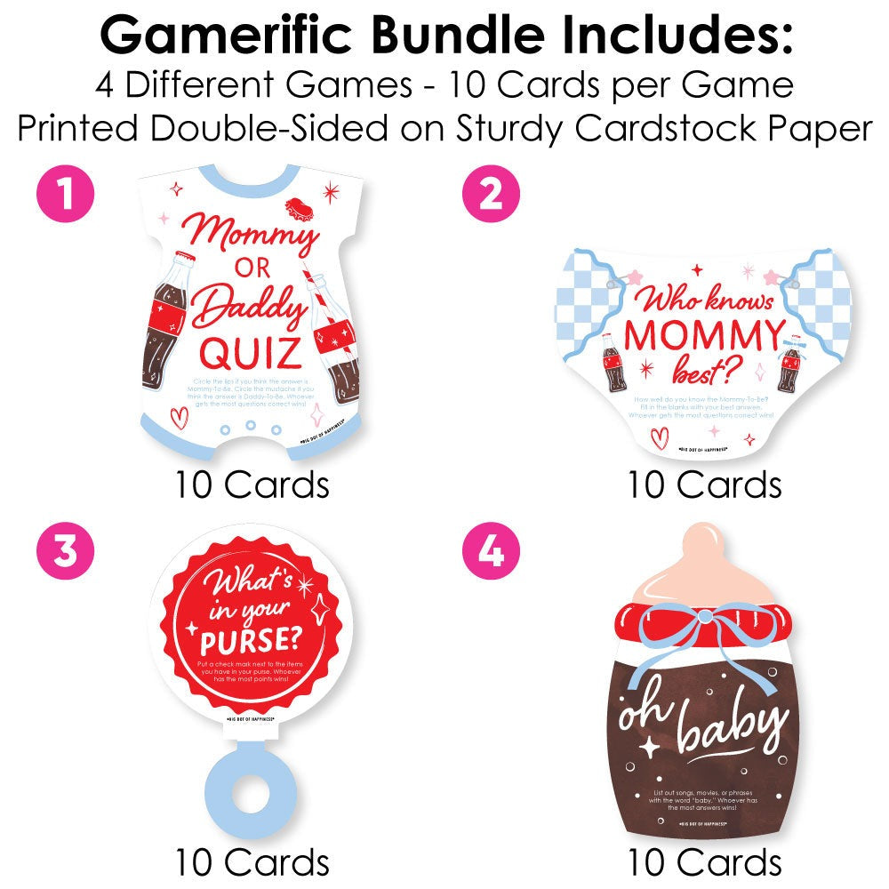 She's Ready to Pop Baby Shower Gamerific Bundle