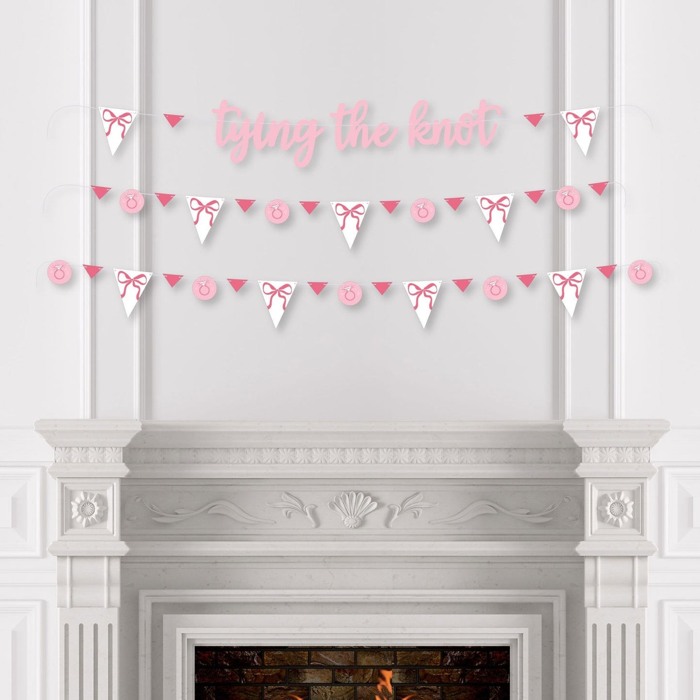 Tying the Knot Letter Banner