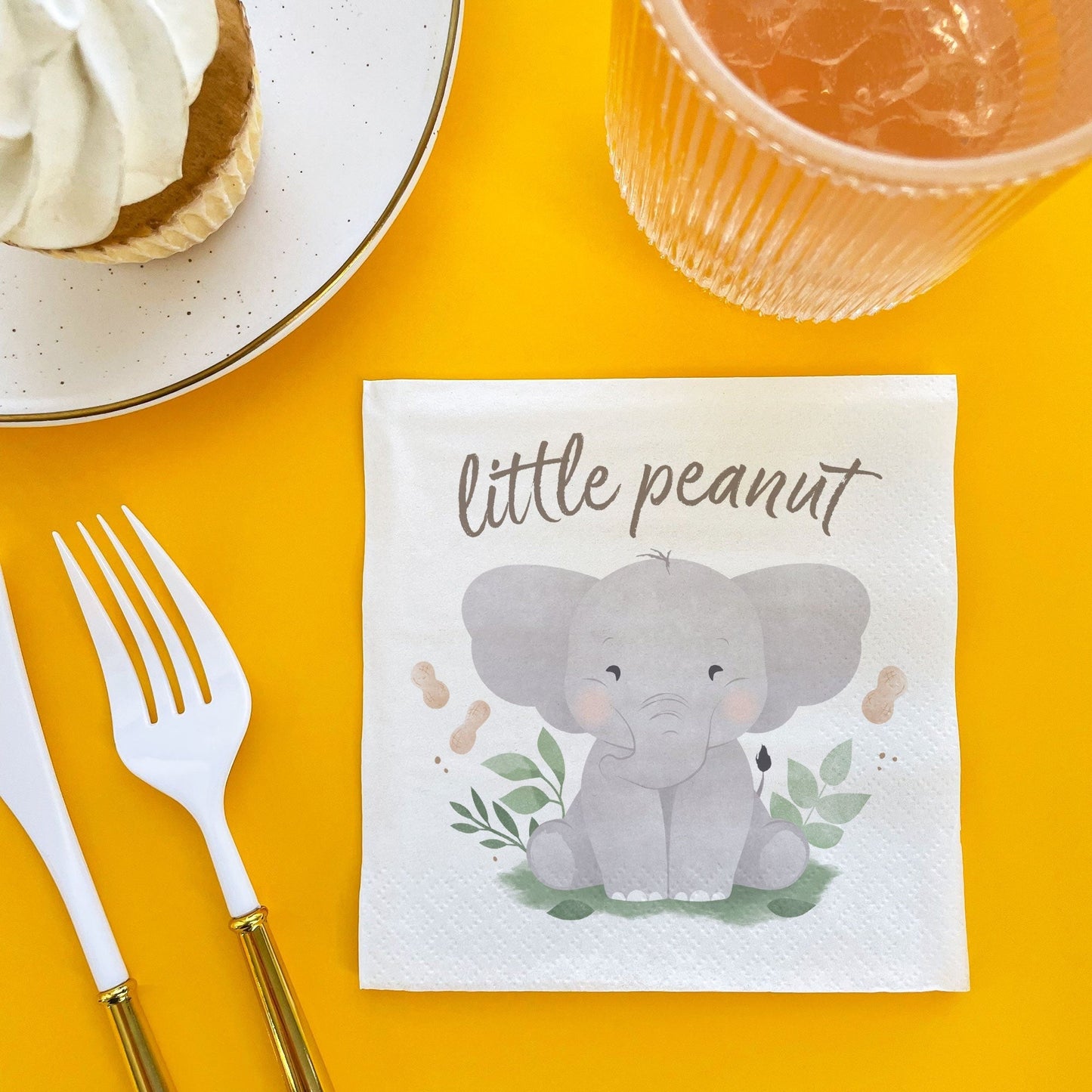 Napkins - Elephant - 24 Ct