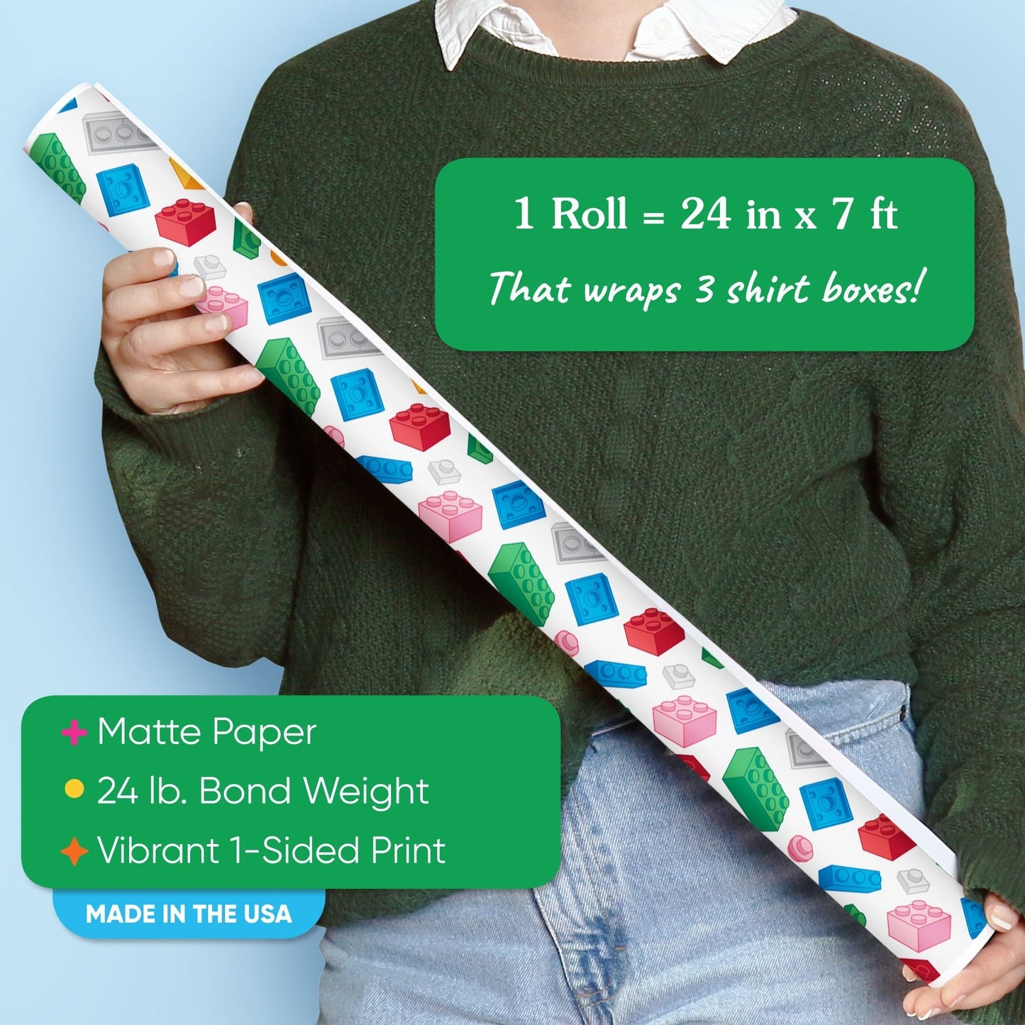 Building Blocks - Wrapping Paper