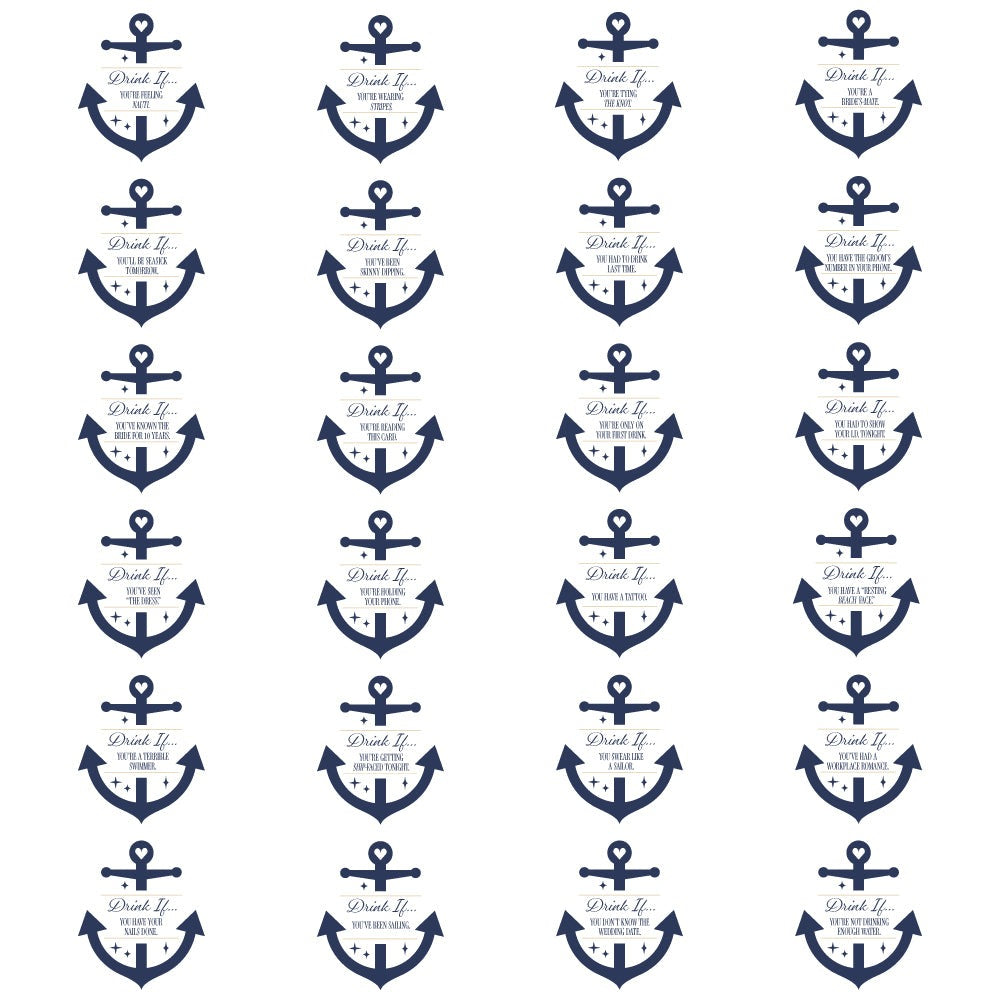 Let's Get Nauti Drink If Game - 24 Ct