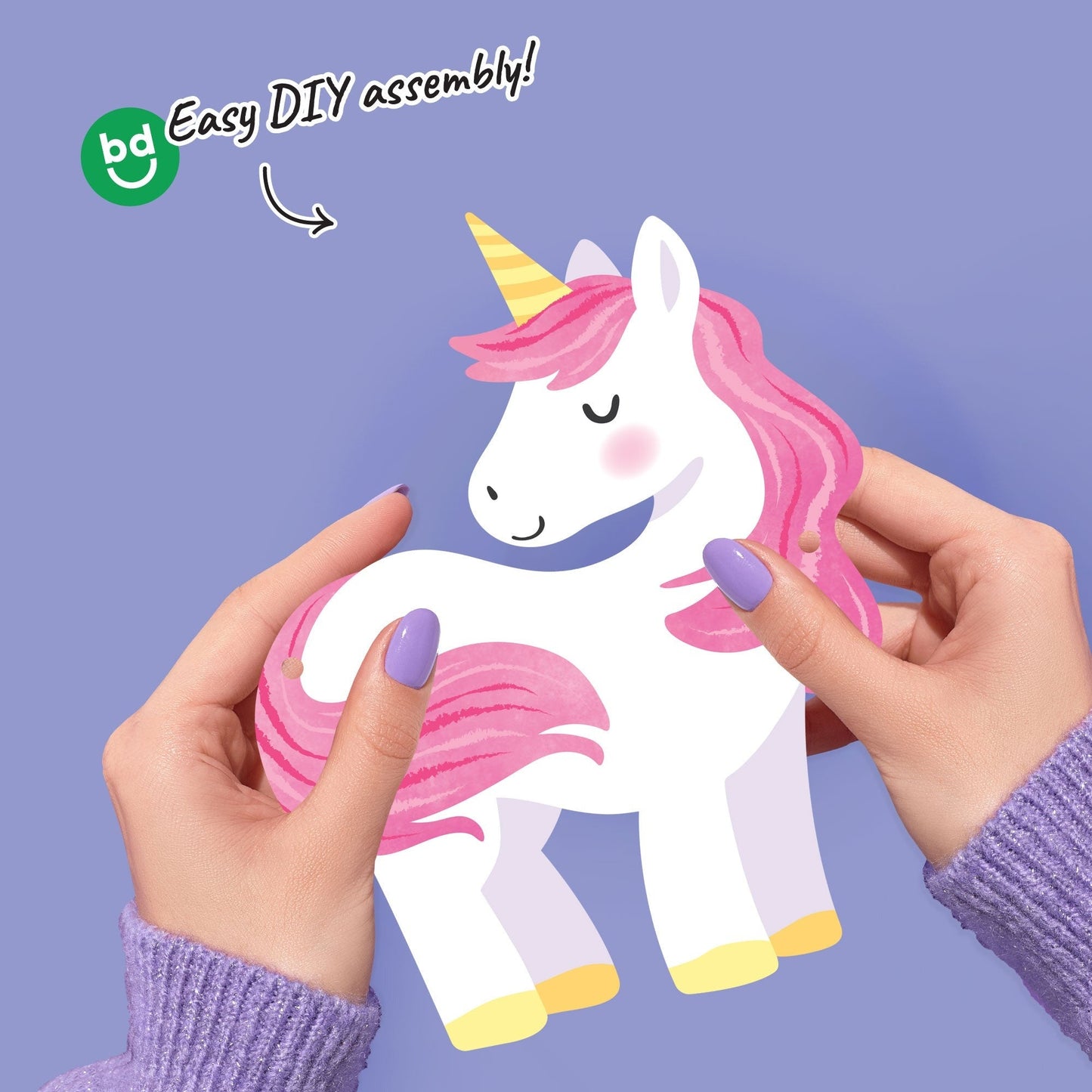 Unicorn Garland Banner - 15 Pc
