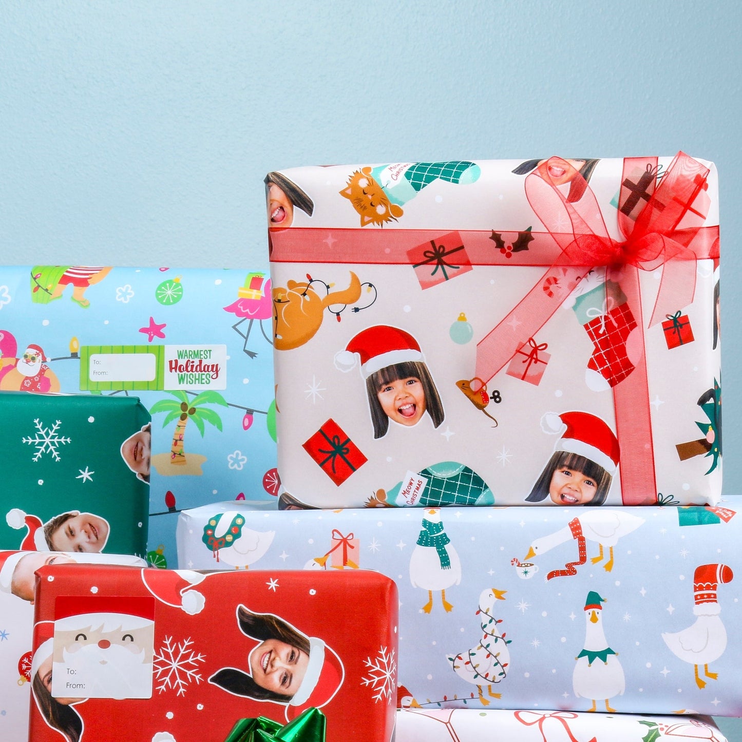 Christmas Silly Goose - Wrapping Paper