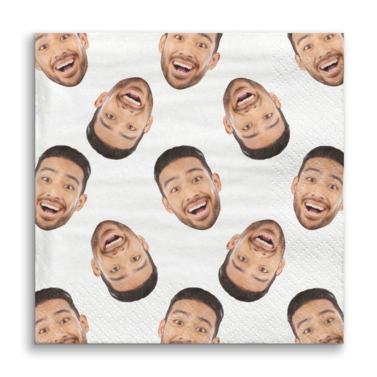 Custom Face Napkins - Pattern Any Occasion