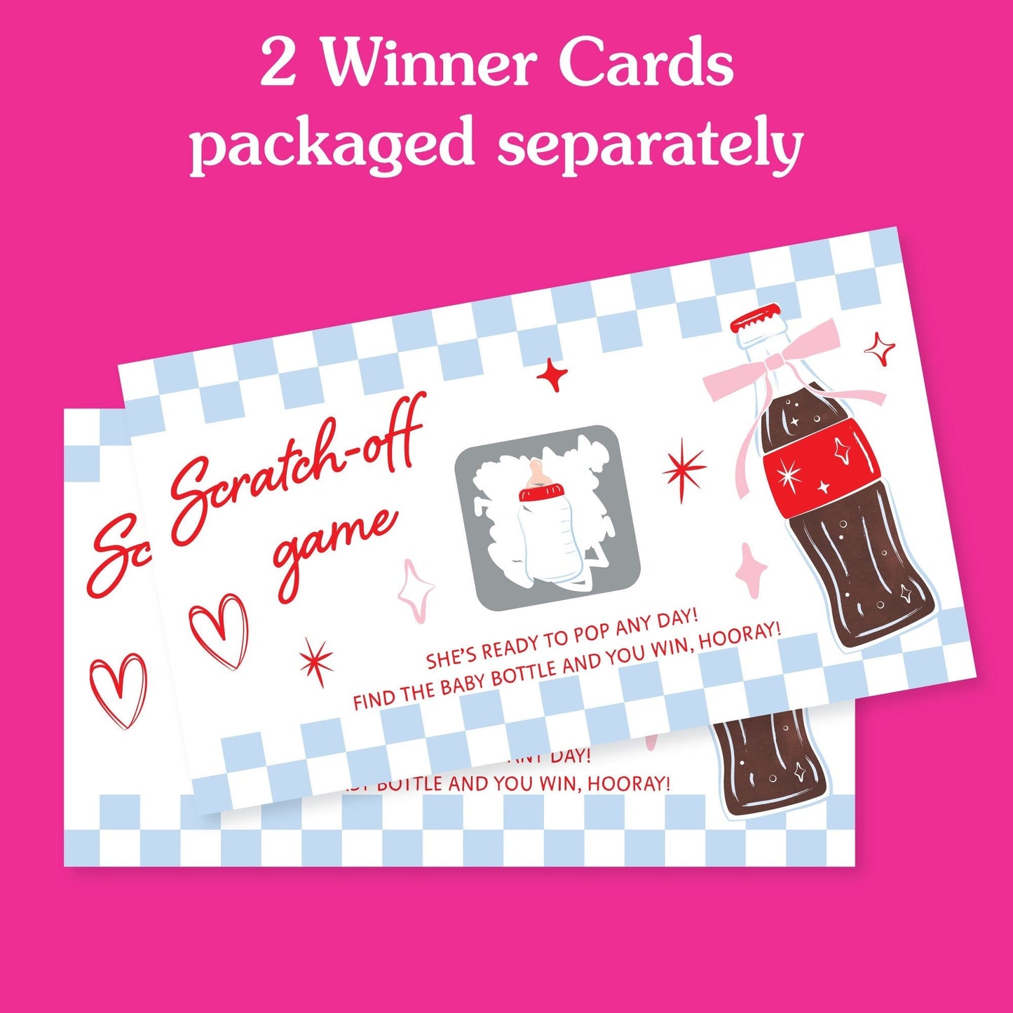She's Ready to Pop Scratch Off Cards Game - 22 Ct