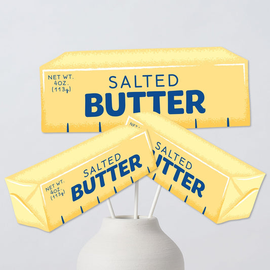 Butter Table Toppers - 15 Ct
