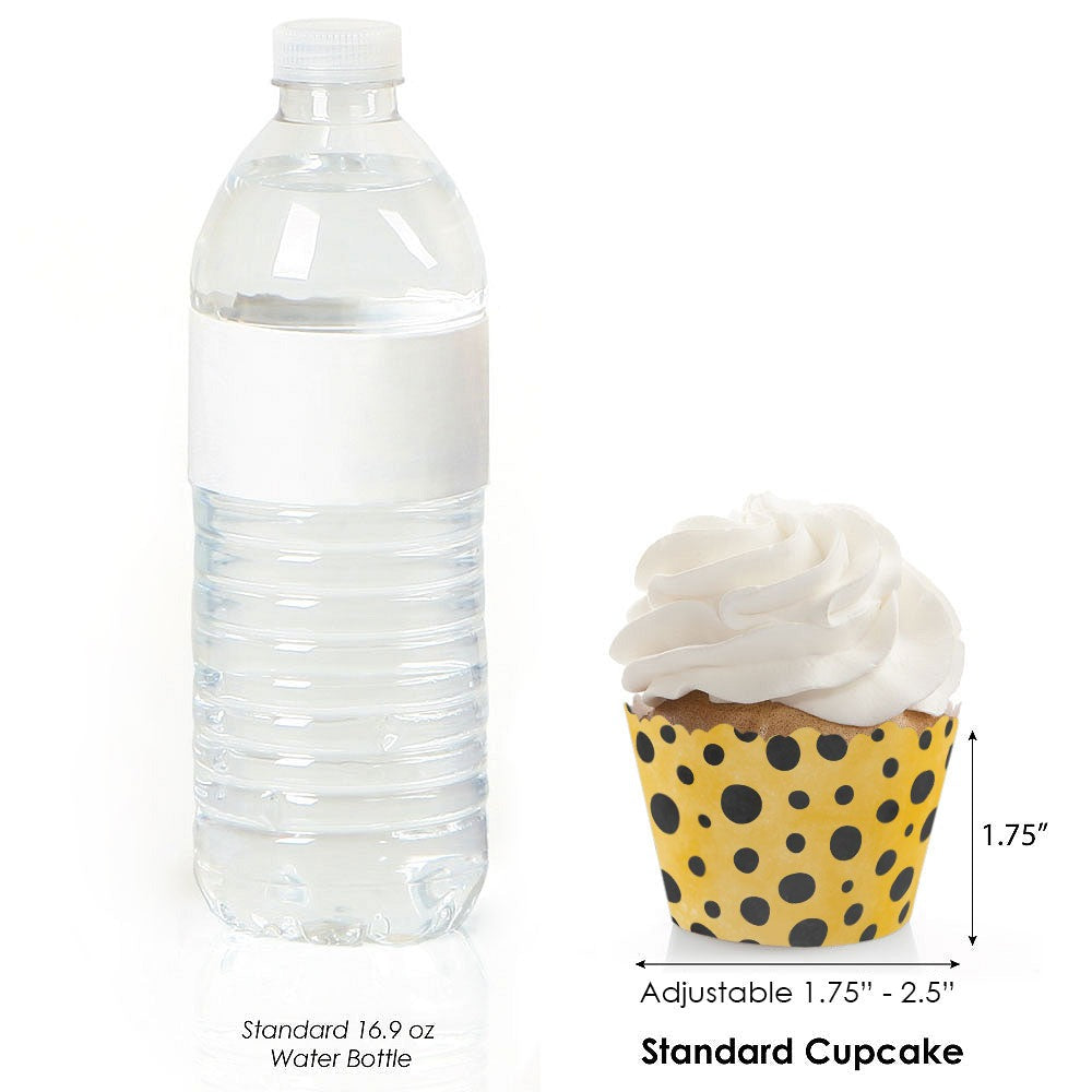 Safari Animal Prints Cupcake Wrappers - 12 Ct