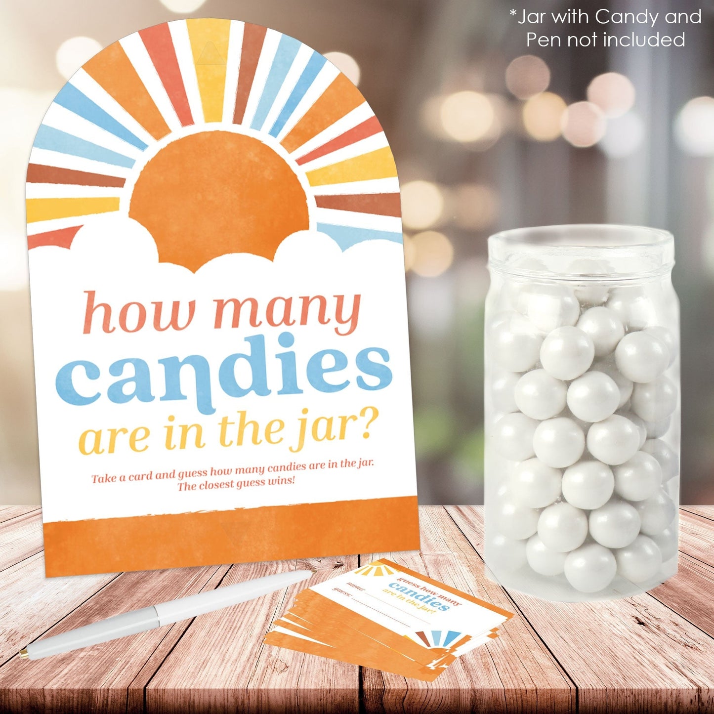 Here Comes The Son Candy Guessing Game