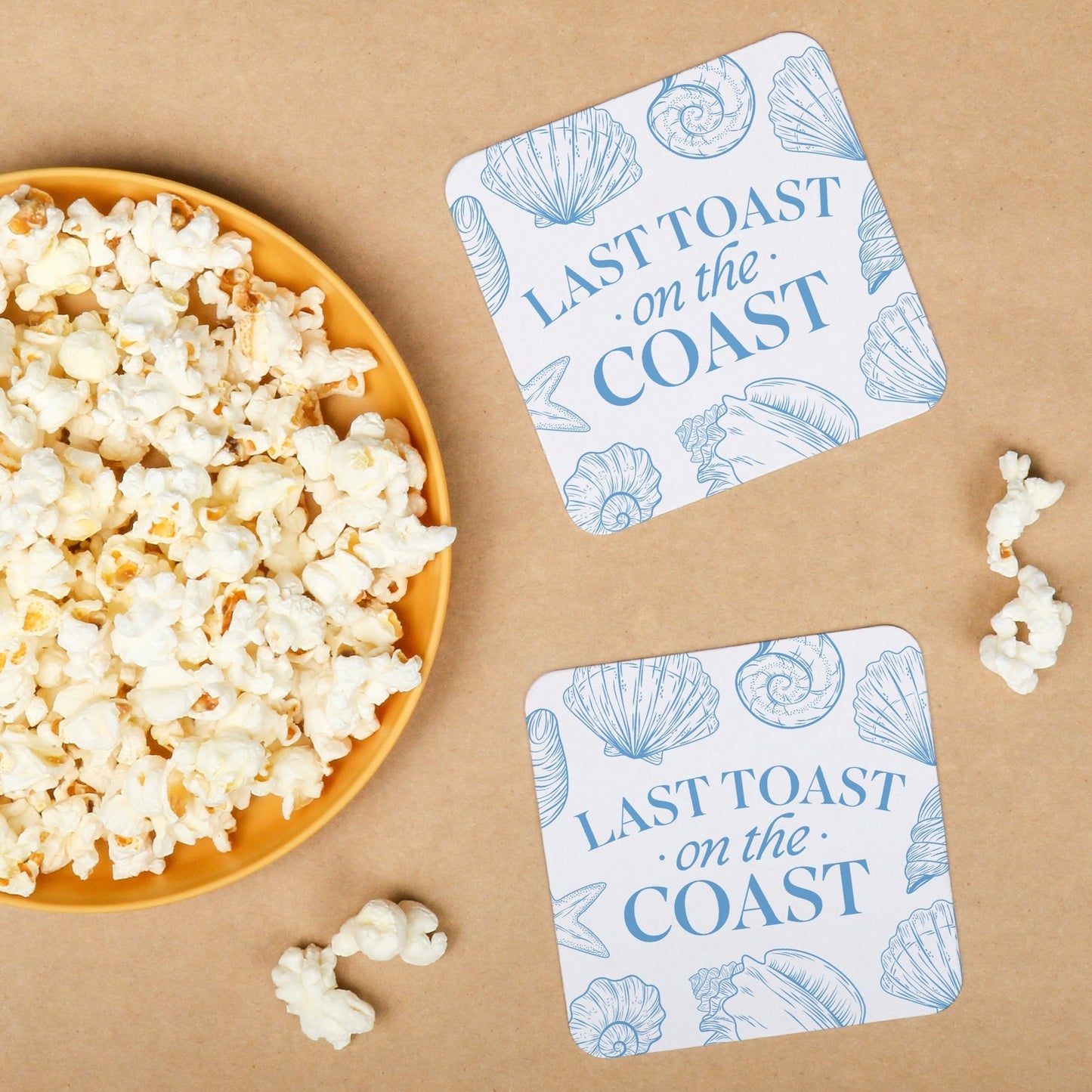 Drink Coasters - Last Toast On The Coast - 25 Ct