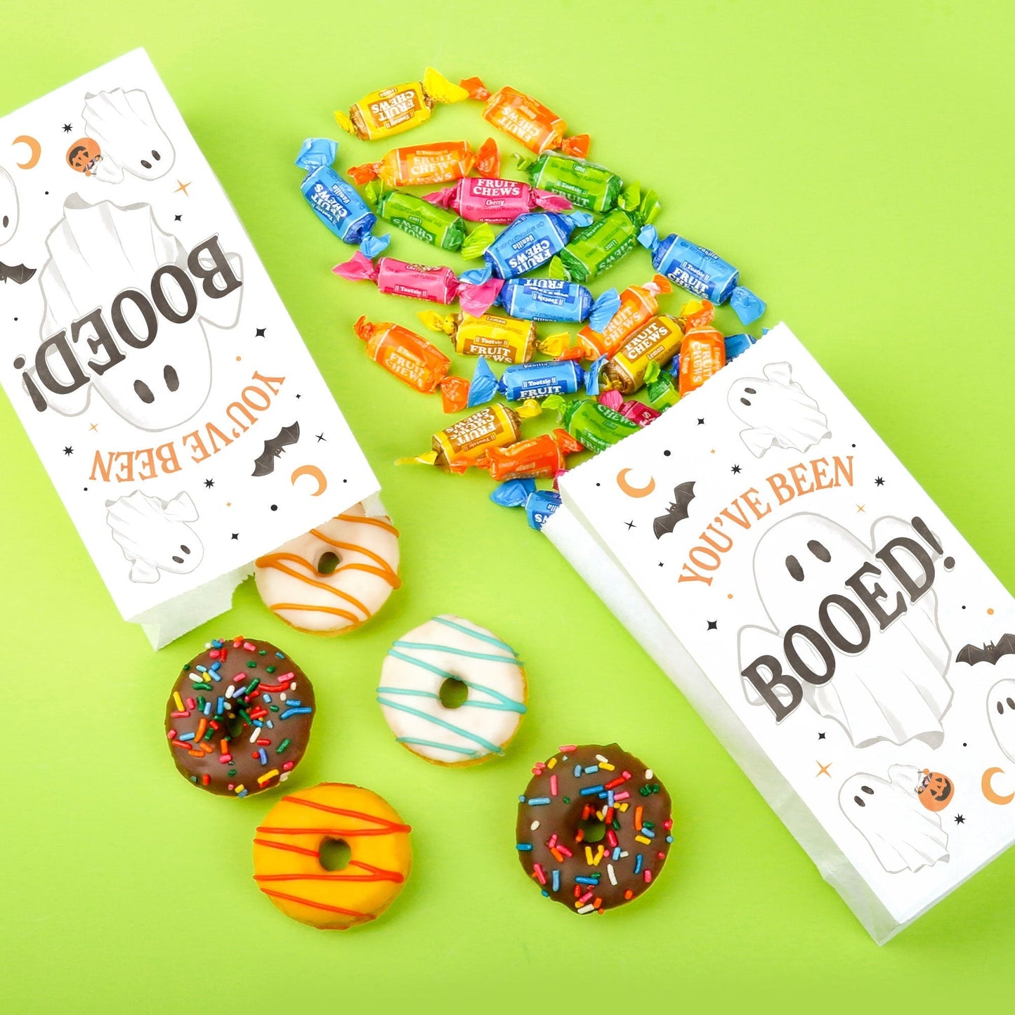 Popcorn Bags - Ghostly You've Been Booed - 25 Ct