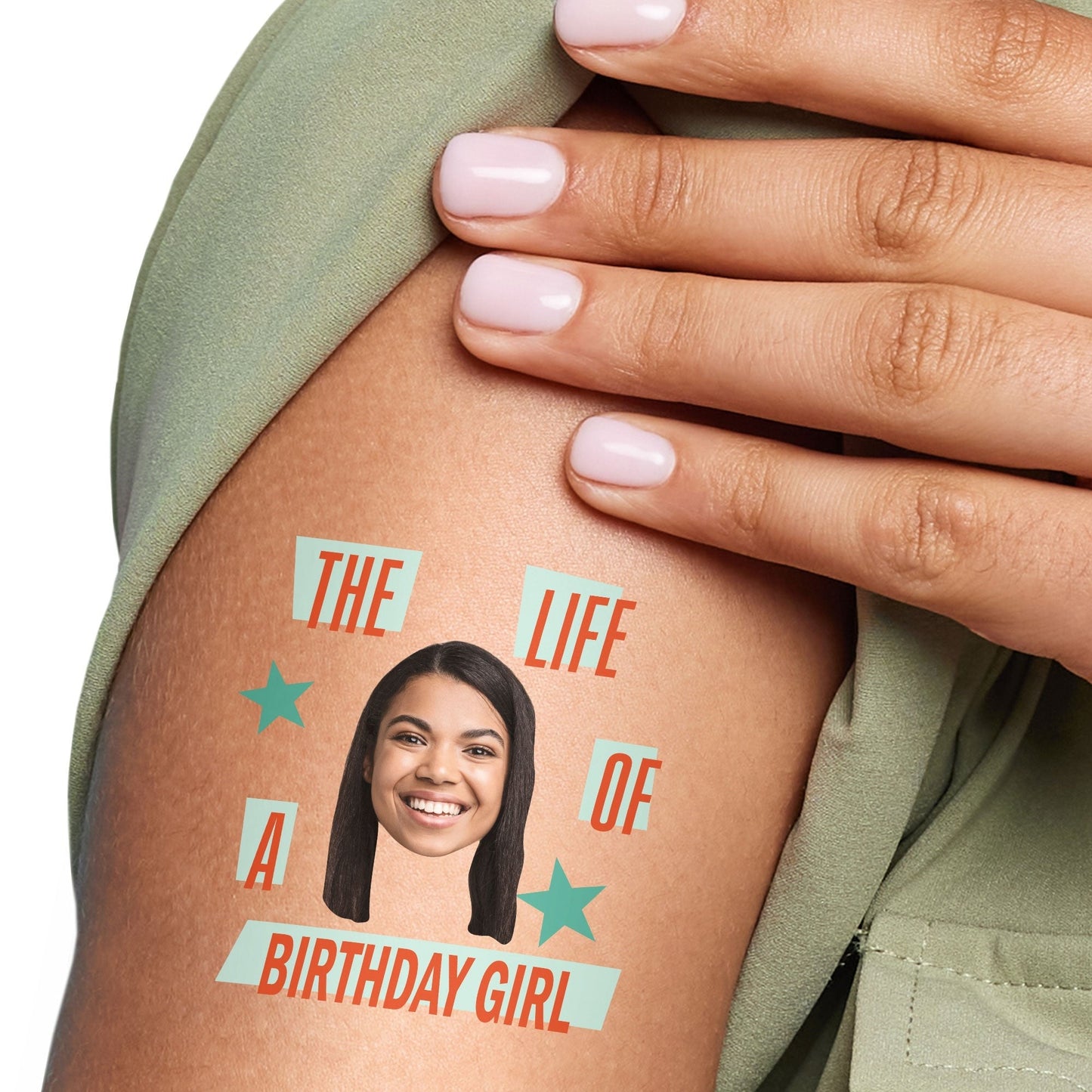Custom The Life of a Party Temporary Tattoos - 12 Ct